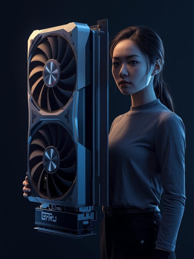 Woman and best gpu for video editing