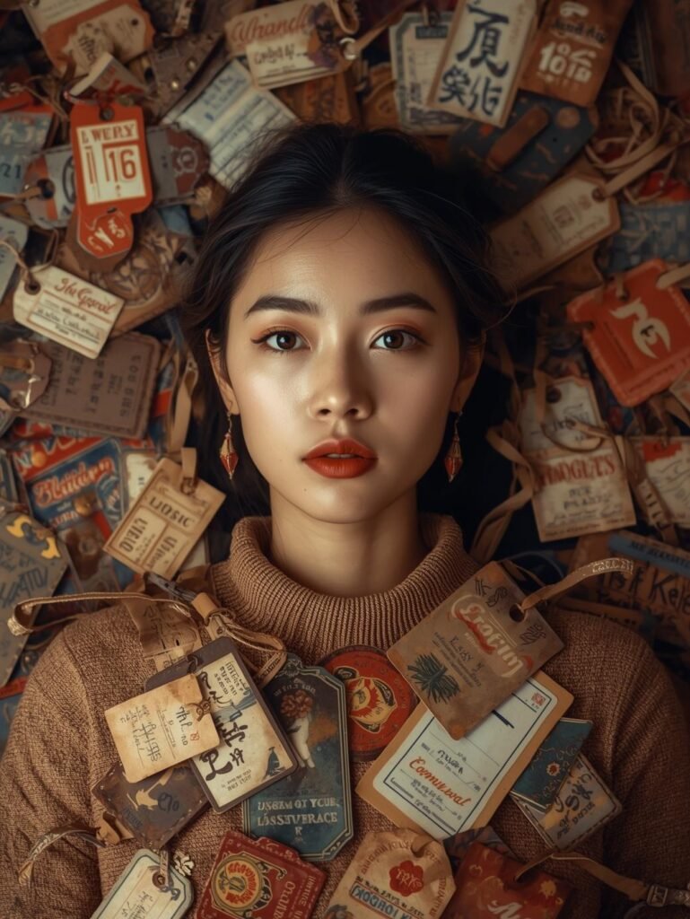 woman and best luggage tags