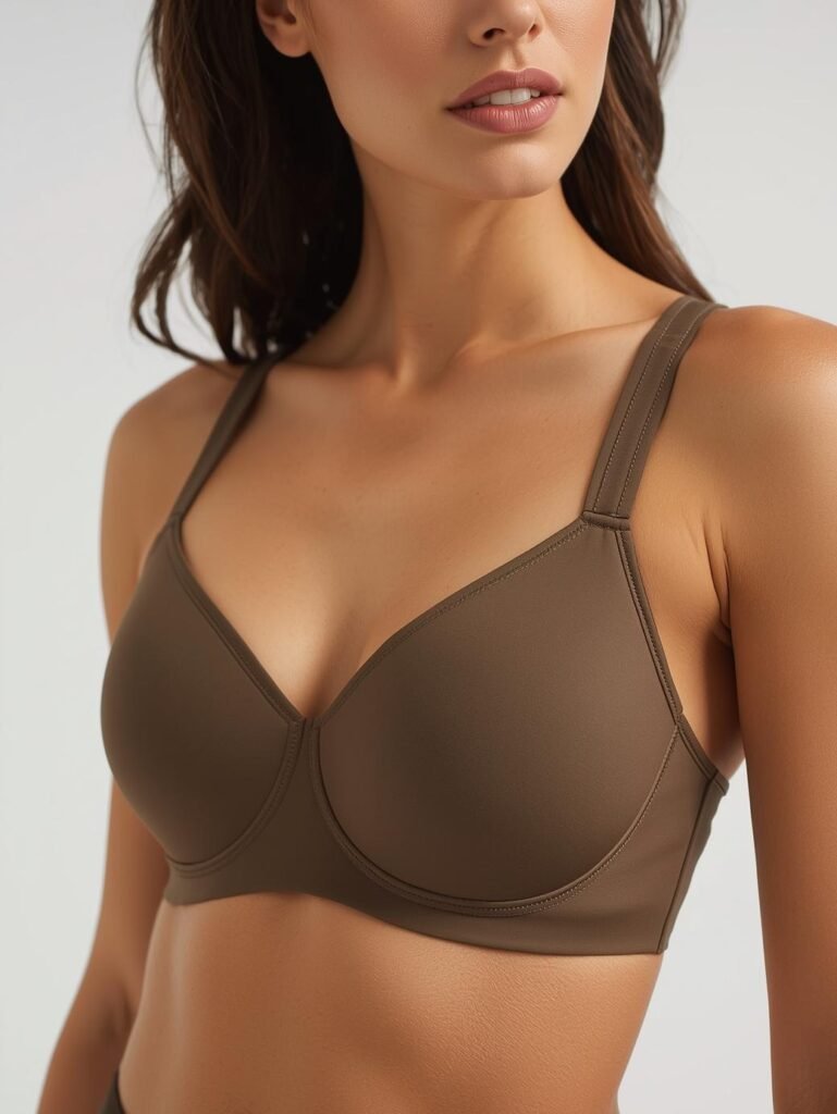 Woman and Best Wireless Bra