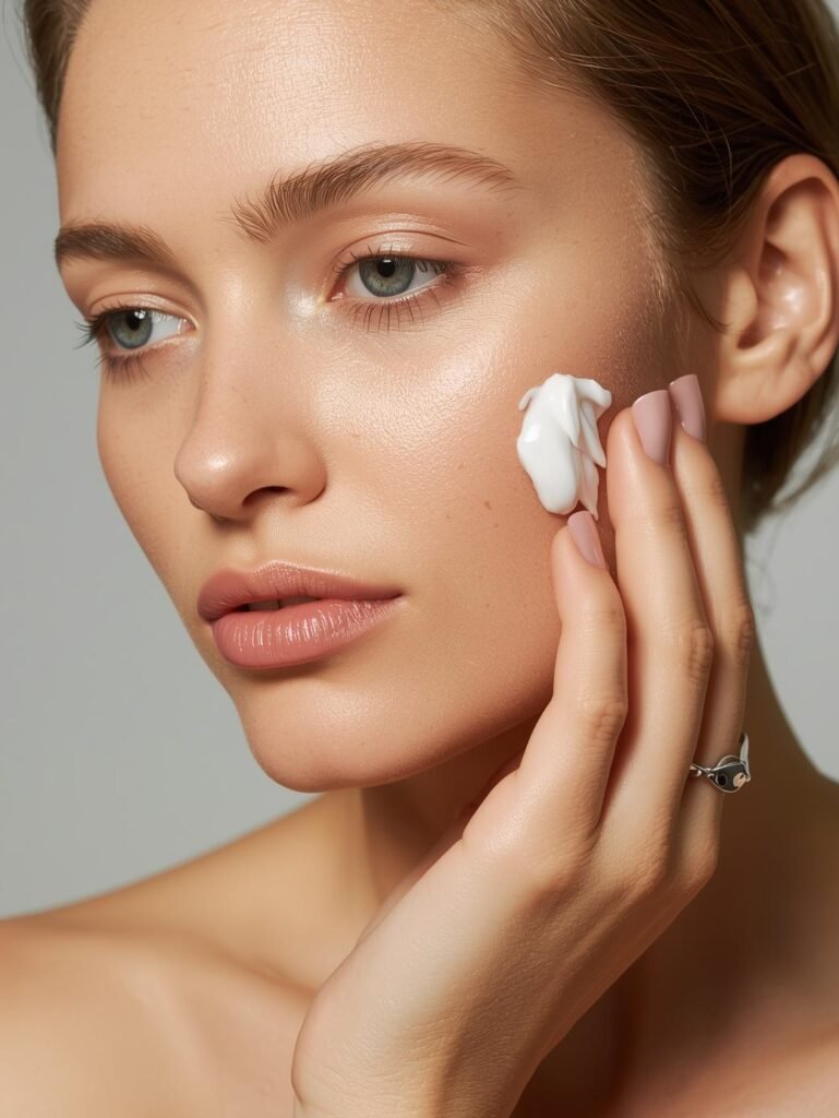 Woman and Best Skincare