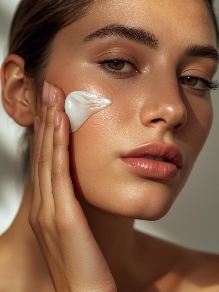 Woman and Best Skincare